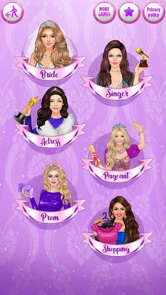 Скачать взлом Dress Up Games — Все наряды разблокированы — скриншот 1