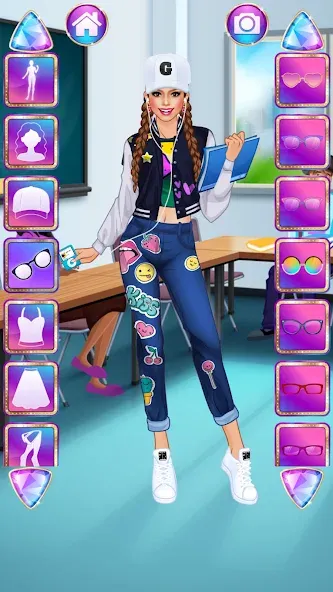 Мод Superstar Career: Dress Up — Безлимитные деньги и все наряды, скачать APK — скриншот 1
