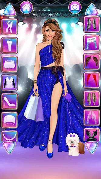 Мод Superstar Career: Dress Up — Безлимитные деньги и все наряды, скачать APK — скриншот 2