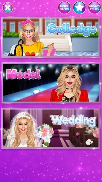 Мод Superstar Career: Dress Up — Безлимитные деньги и все наряды, скачать APK — скриншот 4