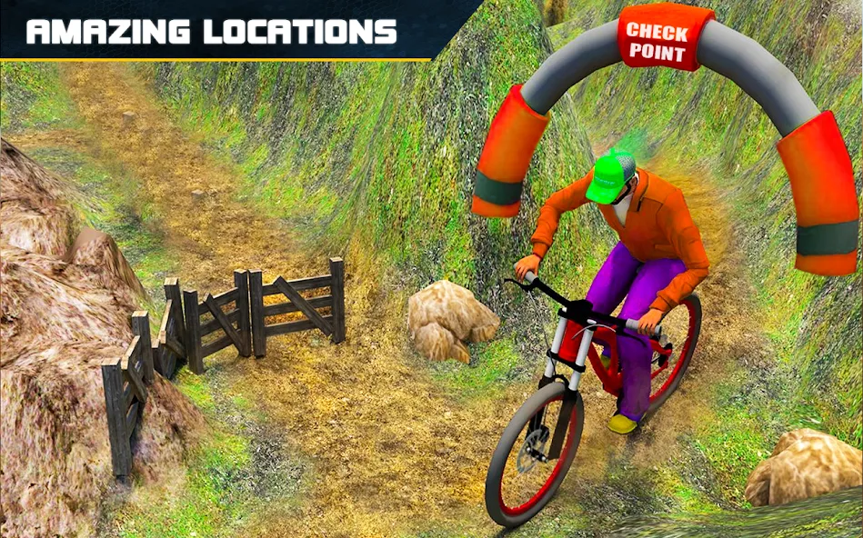BMX Boy Bike Stunt Rider Game взлом на Андроид — Безлимитные монеты и все трюки — скриншот 4
