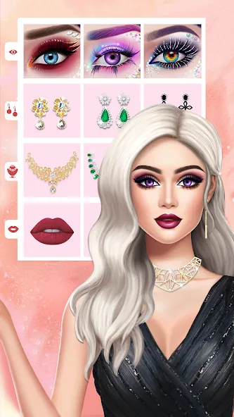 Скачать взлом DIY Makeup: Beauty Makeup Game — Все макияжи и аксессуары открыты — скриншот 2