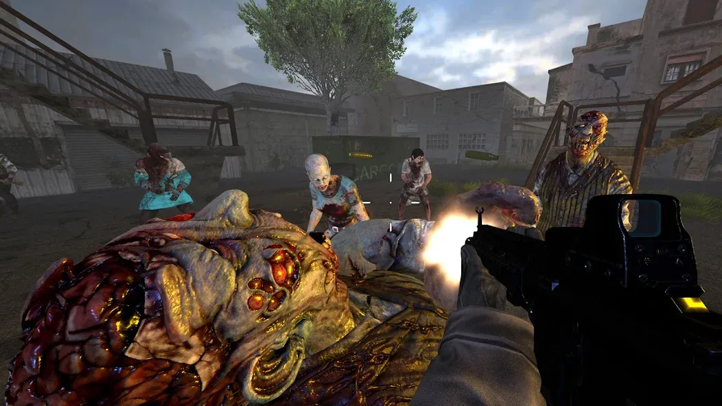 Zombie Hunter - Shooting Game взломанный APK — Безлимитные патроны и улучшения — скриншот 5 Zombie Hunter - Shooting Game взломанный APK — Безлимитные патроны и улучшения — скриншот 5