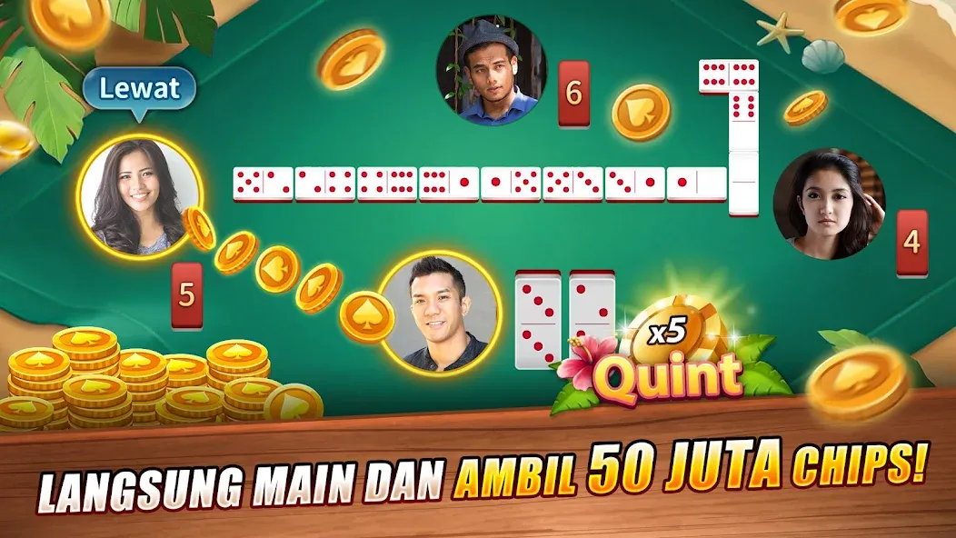Скачать LUXY Domino Gaple QiuQiu Poker бесплатно — Безлимитные монеты и все режимы — скриншот 1 Скачать LUXY Domino Gaple QiuQiu Poker бесплатно — Безлимитные монеты и все режимы — скриншот 1