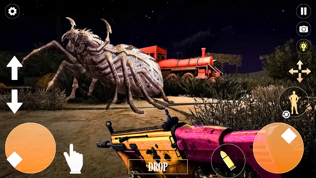 Horror Spider : Scary Train MOD APK скачать на Андроид — Безлимитные монеты и открыты все уровни — скриншот 5 Horror Spider : Scary Train MOD APK скачать на Андроид — Безлимитные монеты и открыты все уровни — скриншот 5
