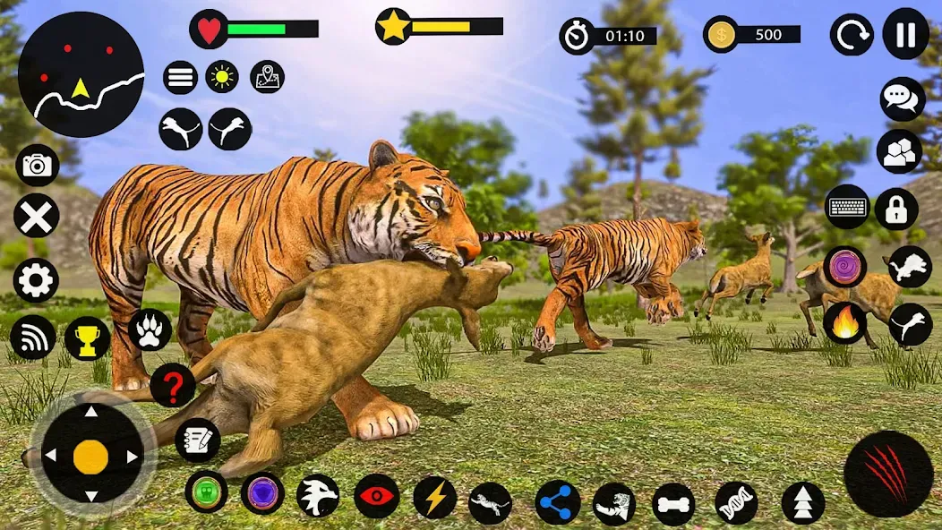 Tiger Games: Tiger Sim Offline взломанный APK — Безлимитные деньги и энергия — скриншот 4 Tiger Games: Tiger Sim Offline взломанный APK — Безлимитные деньги и энергия — скриншот 4