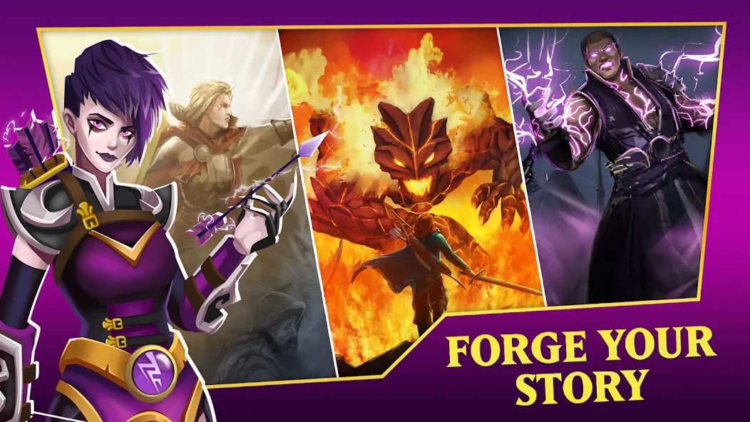 Hero Legacy: Adventure RPG бесплатно на Андроид — мод: Много золота и усиленные герои — скриншот 4 Hero Legacy: Adventure RPG бесплатно на Андроид — мод: Много золота и усиленные герои — скриншот 4