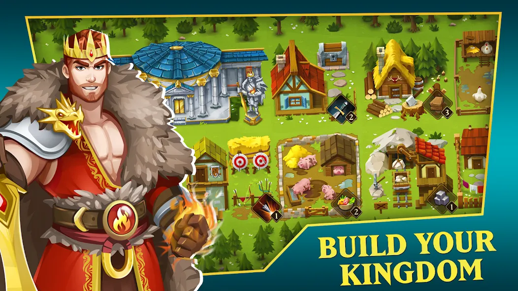 Hero Legacy: Adventure RPG бесплатно на Андроид — мод: Много золота и усиленные герои — скриншот 5 Hero Legacy: Adventure RPG бесплатно на Андроид — мод: Много золота и усиленные герои — скриншот 5