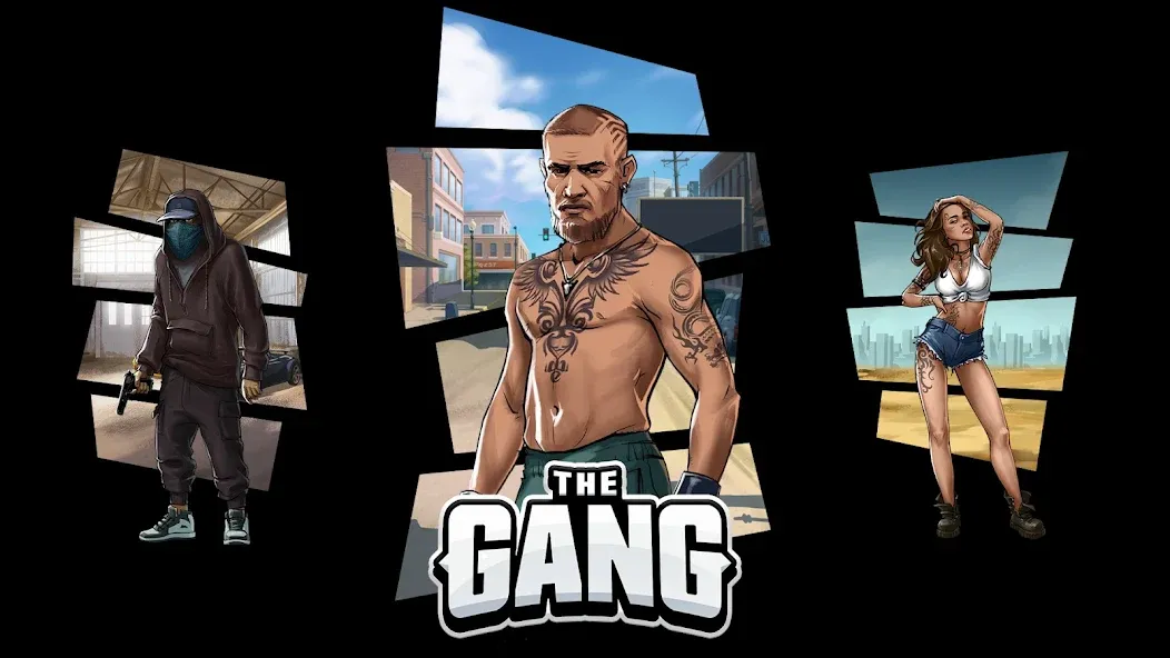 The Gang: Street Mafia Wars на телефон — скачать мод: Безлимитные деньги и оружие — скриншот 2