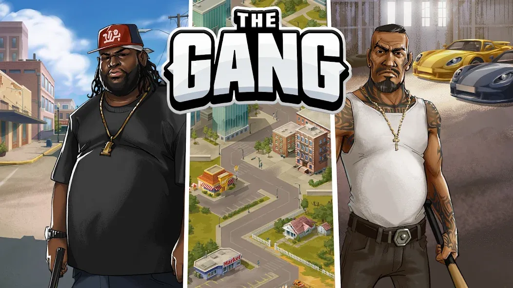The Gang: Street Mafia Wars на телефон — скачать мод: Безлимитные деньги и оружие — скриншот 4