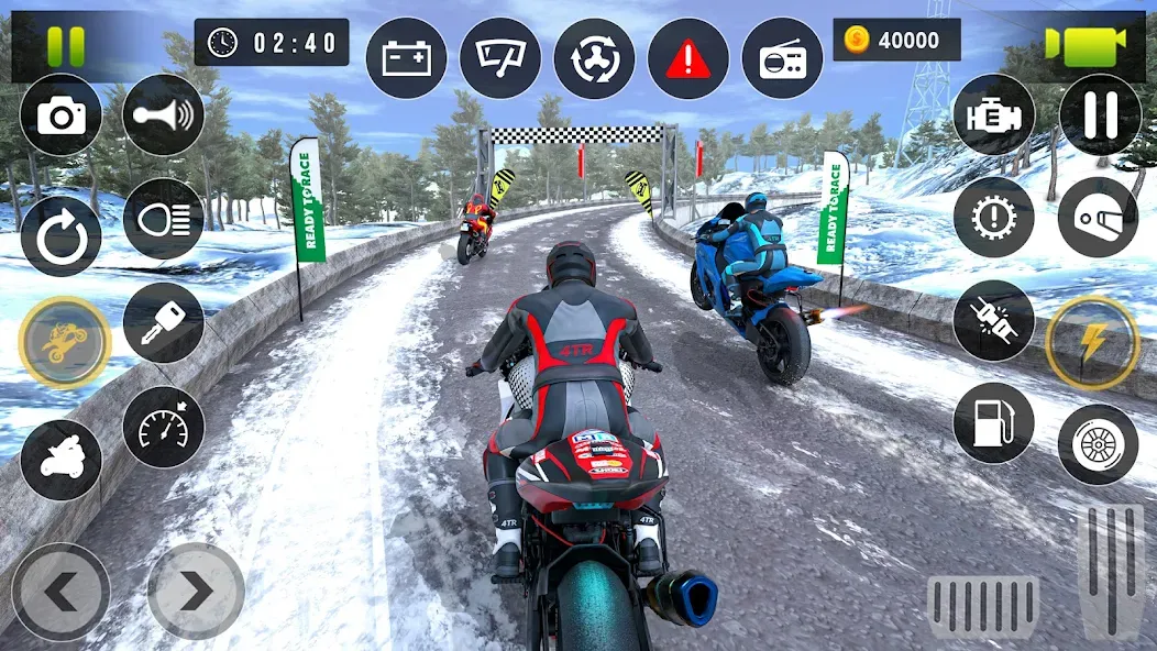 Bike Racing Games - Bike Game — взломанная версия, Безлимитные деньги и топливо — скриншот 3