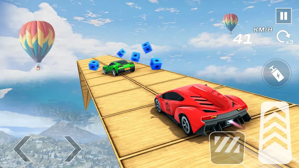 Car Games 3D - GT Car Stunts взлом APK — Разблокированы все машины и трассы — скриншот 4 Car Games 3D - GT Car Stunts взлом APK — Разблокированы все машины и трассы — скриншот 4