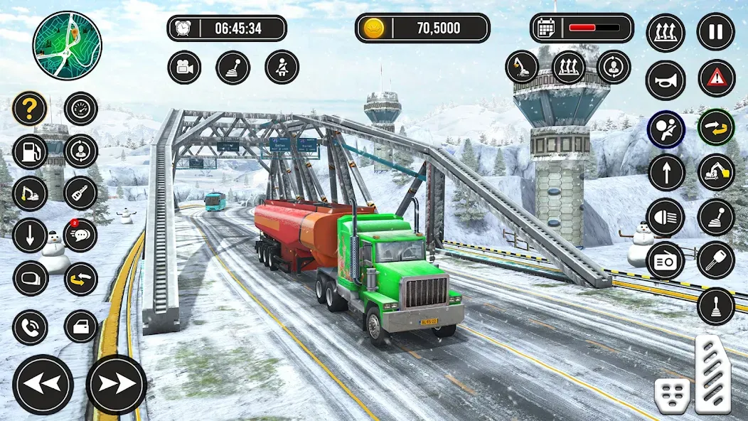 Truck Simulator - Truck Games — взломанная версия, Безлимитные деньги и топливо — скриншот 2 Truck Simulator - Truck Games — взломанная версия, Безлимитные деньги и топливо — скриншот 2