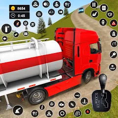 Truck Simulator - Truck Games — взломанная версия, Безлимитные деньги и топливо