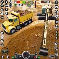 Construction Games Simulator взлом на Андроид — Безлимитные деньги и техника