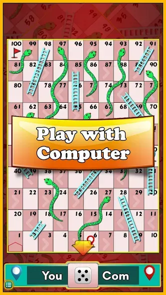 Скачать Snakes and Ladders King на Андроид с модом — Безлимитные монеты и все уровни — скриншот 5