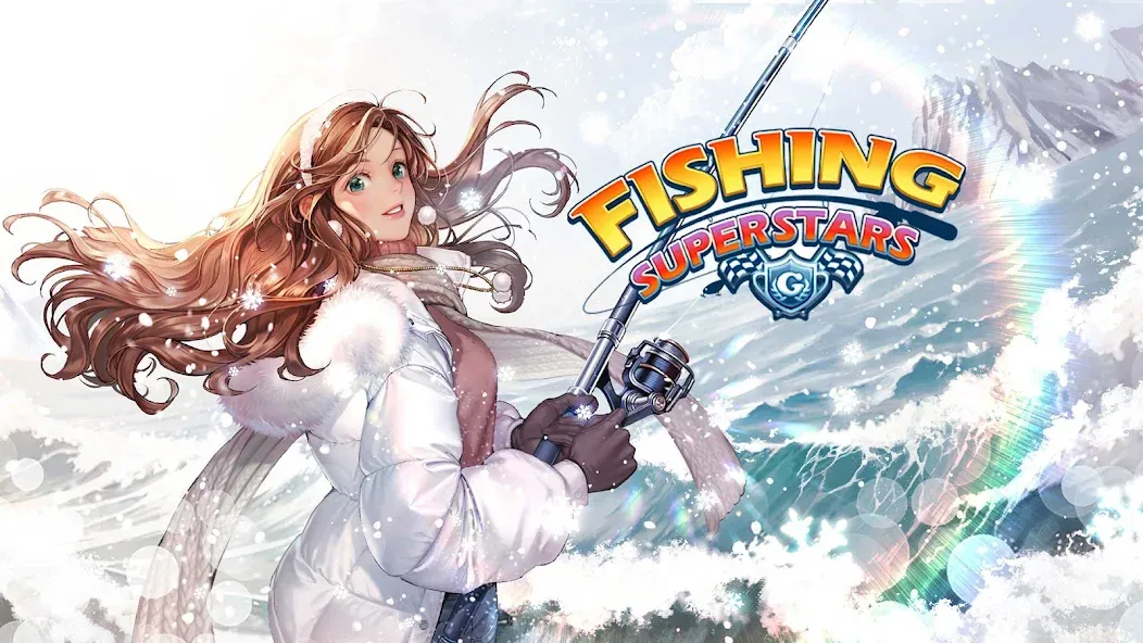 Fishing Superstars MOD APK скачать на Андроид — Много денег и редких рыб — скриншот 1