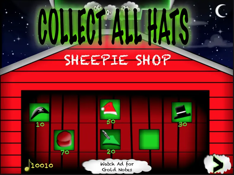 Мод Sheep Aliens - Escape — Без рекламы и все уровни открыты, скачать APK — скриншот 4 Мод Sheep Aliens - Escape — Без рекламы и все уровни открыты, скачать APK — скриншот 4