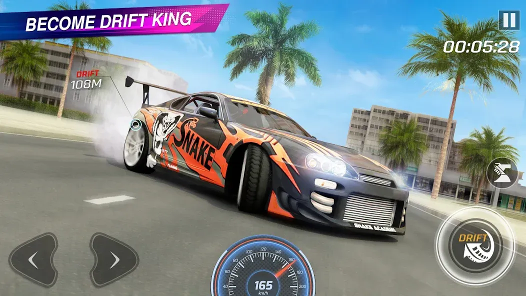 Скачать мод Extreme Car Driving: Car Drift — Безлимитные деньги и все машины открыты — скриншот 1 Скачать мод Extreme Car Driving: Car Drift — Безлимитные деньги и все машины открыты — скриншот 1