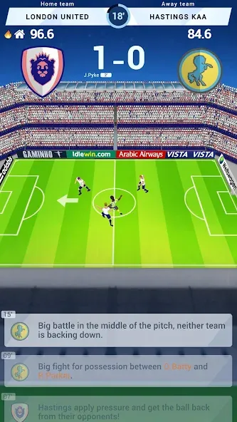 Idle Eleven - Soccer tycoon взлом APK — Безлимитные деньги и все команды — скриншот 2 Idle Eleven - Soccer tycoon взлом APK — Безлимитные деньги и все команды — скриншот 2