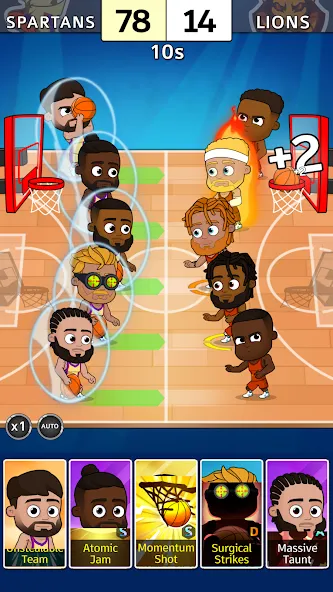 Idle Five Basketball tycoon мод на Андроид: Безлимитные деньги и открыты все уровни — скриншот 4