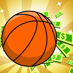 Idle Five Basketball tycoon мод на Андроид: Безлимитные деньги и открыты все уровни