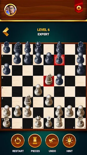 Chess - Offline Board Game мод на Андроид: Без рекламы и подсказки доступны — скриншот 3 Chess - Offline Board Game мод на Андроид: Без рекламы и подсказки доступны — скриншот 3