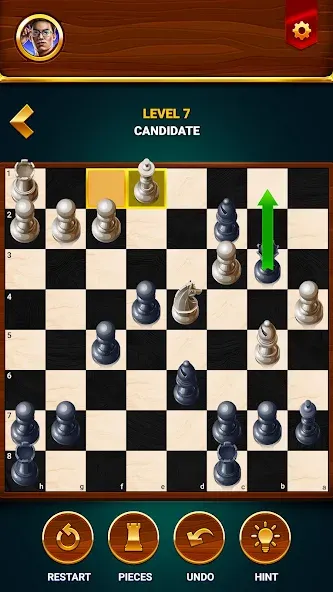 Chess - Offline Board Game мод на Андроид: Без рекламы и подсказки доступны — скриншот 5 Chess - Offline Board Game мод на Андроид: Без рекламы и подсказки доступны — скриншот 5