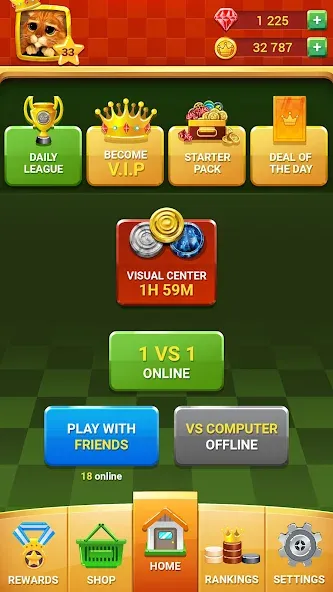 Checkers - Online & Offline взлом на Андроид — Игра без рекламы и онлайн — скриншот 2 Checkers - Online & Offline взлом на Андроид — Игра без рекламы и онлайн — скриншот 2