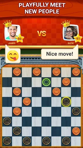 Checkers - Online & Offline взлом на Андроид — Игра без рекламы и онлайн — скриншот 3 Checkers - Online & Offline взлом на Андроид — Игра без рекламы и онлайн — скриншот 3