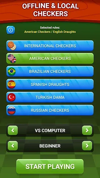 Checkers - Online & Offline взлом на Андроид — Игра без рекламы и онлайн — скриншот 4 Checkers - Online & Offline взлом на Андроид — Игра без рекламы и онлайн — скриншот 4