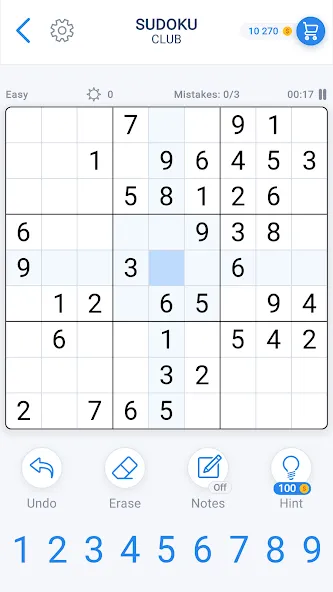 Sudoku Game - Daily Puzzles взлом APK — Без рекламы и подсказки доступны — скриншот 2 Sudoku Game - Daily Puzzles взлом APK — Без рекламы и подсказки доступны — скриншот 2