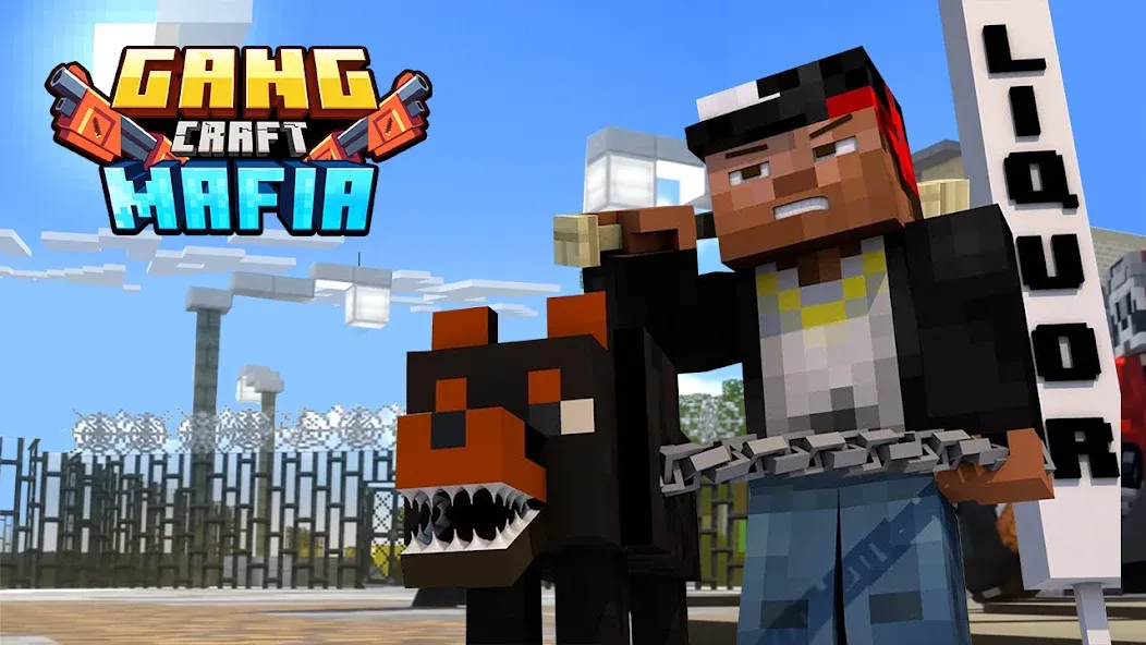 Gang Craft Mafia мод на Андроид: Безлимитные деньги и оружие — скриншот 5 Gang Craft Mafia мод на Андроид: Безлимитные деньги и оружие — скриншот 5