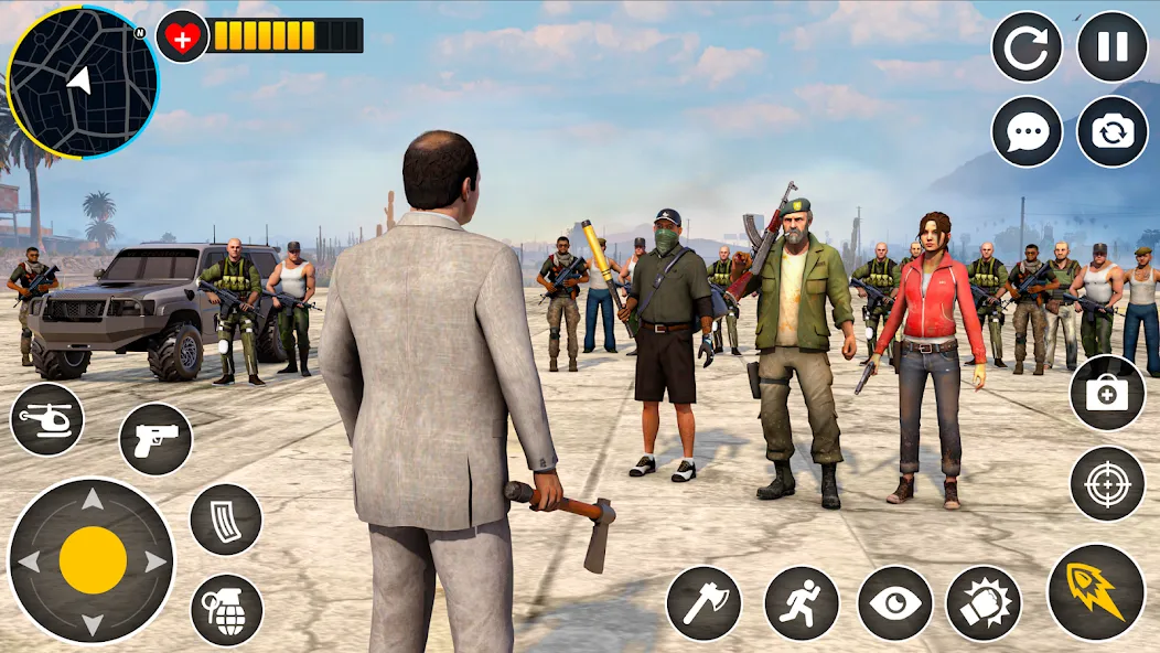 Скачать Grand Mafia Vegas Simulator мод — Безлимитные деньги и оружие — скриншот 1