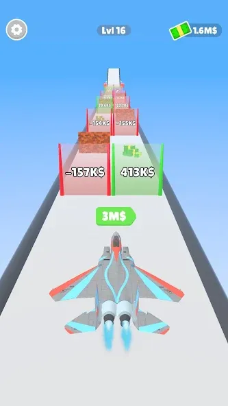 Plane Evolution! на телефон — скачать мод: Безлимитные деньги и улучшения самолетов — скриншот 1 Plane Evolution! на телефон — скачать мод: Безлимитные деньги и улучшения самолетов — скриншот 1