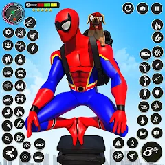 Miami Superhero: Spider Games MOD APK скачать на Андроид — Безлимитные деньги и суперспособности