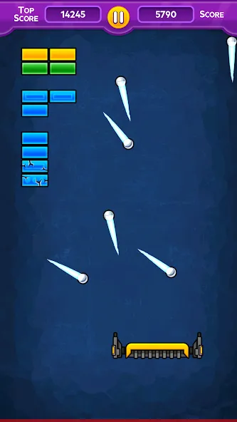 Brick Breaker: Classic Puzzles — взломанная версия, Безлимитные жизни и открыты все уровни — скриншот 2