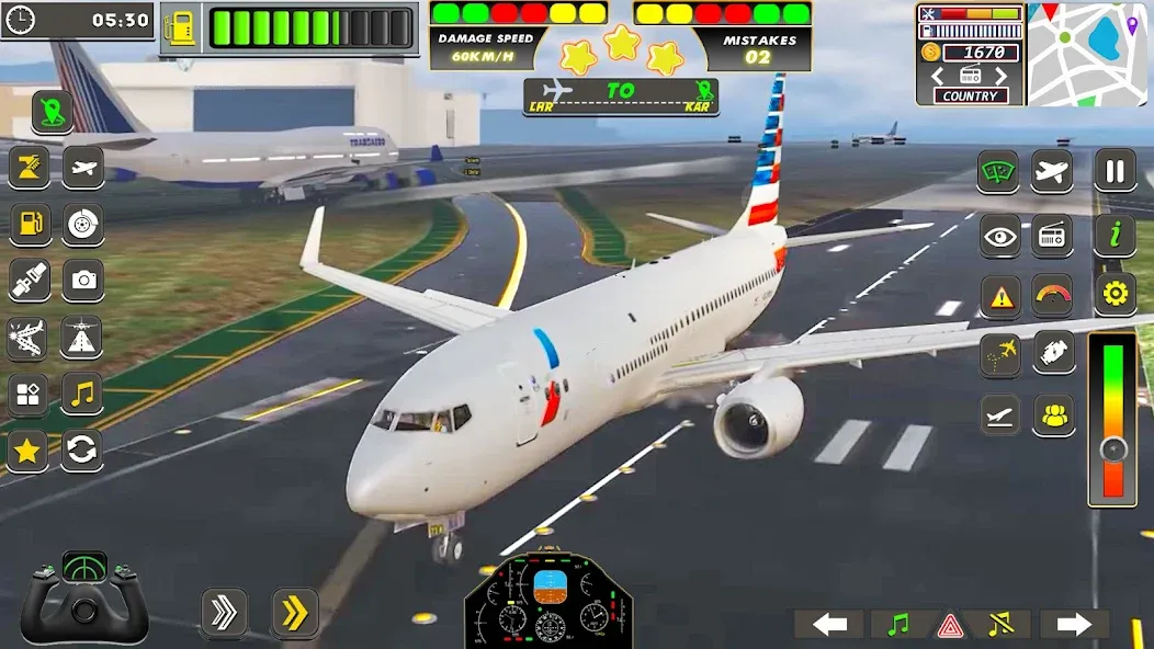 Скачать взлом Real Flight Sim Airplane Games — Безлимитные деньги и все самолеты открыты — скриншот 1 Скачать взлом Real Flight Sim Airplane Games — Безлимитные деньги и все самолеты открыты — скриншот 1