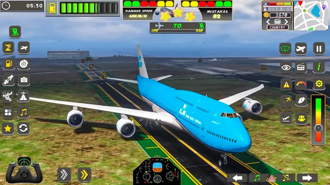 Скачать взлом Real Flight Sim Airplane Games — Безлимитные деньги и все самолеты открыты — скриншот 2 Скачать взлом Real Flight Sim Airplane Games — Безлимитные деньги и все самолеты открыты — скриншот 2