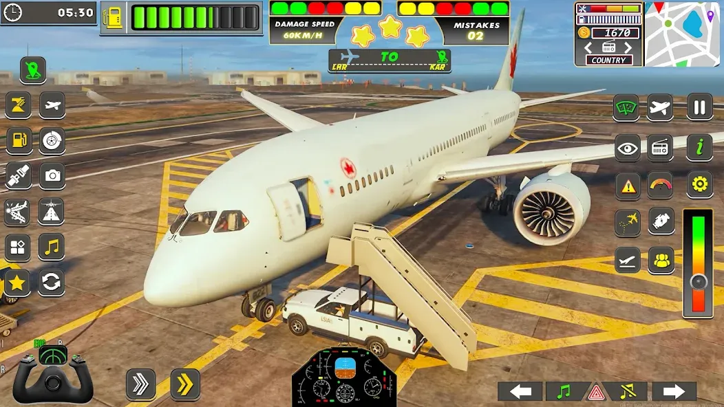 Скачать взлом Real Flight Sim Airplane Games — Безлимитные деньги и все самолеты открыты — скриншот 3 Скачать взлом Real Flight Sim Airplane Games — Безлимитные деньги и все самолеты открыты — скриншот 3