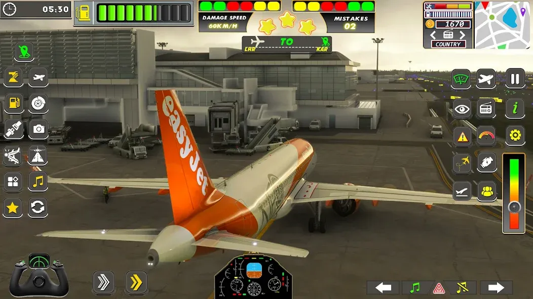 Скачать взлом Real Flight Sim Airplane Games — Безлимитные деньги и все самолеты открыты — скриншот 4 Скачать взлом Real Flight Sim Airplane Games — Безлимитные деньги и все самолеты открыты — скриншот 4