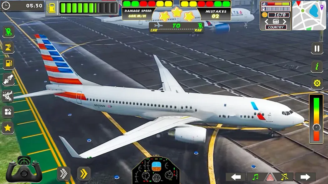 Скачать взлом Real Flight Sim Airplane Games — Безлимитные деньги и все самолеты открыты — скриншот 5 Скачать взлом Real Flight Sim Airplane Games — Безлимитные деньги и все самолеты открыты — скриншот 5
