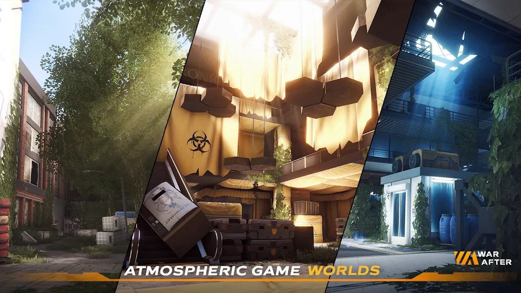 War After: PvP Shooter MOD APK: Безлимитные ресурсы и оружие — скриншот 2 War After: PvP Shooter MOD APK: Безлимитные ресурсы и оружие — скриншот 2