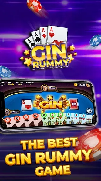 Скачать мод Gin Rummy - Card Game — Безлимитные монеты и подсказки — скриншот 5 Скачать мод Gin Rummy - Card Game — Безлимитные монеты и подсказки — скриншот 5