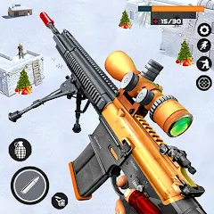 Мод Banduk Game - Sniper Gun Games — Безлимитные патроны и улучшенное оружие, скачать APK