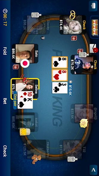 Texas Holdem Poker Pro — взломанная версия, Безлимитные фишки и все функции — скриншот 1 Texas Holdem Poker Pro — взломанная версия, Безлимитные фишки и все функции — скриншот 1