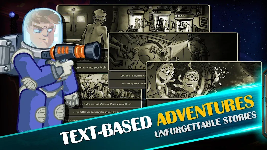 Скачать Space Raiders RPG Mod APK — Безлимитные ресурсы и мощное оружие — скриншот 3 Скачать Space Raiders RPG Mod APK — Безлимитные ресурсы и мощное оружие — скриншот 3