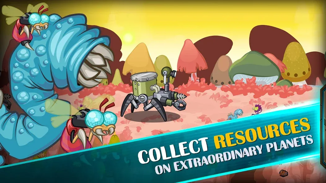 Скачать Space Raiders RPG Mod APK — Безлимитные ресурсы и мощное оружие — скриншот 5 Скачать Space Raiders RPG Mod APK — Безлимитные ресурсы и мощное оружие — скриншот 5