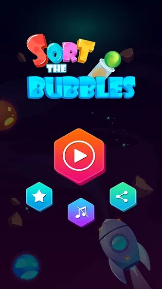 Ball Sort - Bubble Sort Puzzle взлом на Андроид — Без рекламы и все уровни открыты — скриншот 1 Ball Sort - Bubble Sort Puzzle взлом на Андроид — Без рекламы и все уровни открыты — скриншот 1