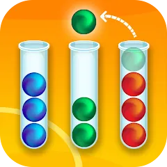 Ball Sort - Bubble Sort Puzzle взлом на Андроид — Без рекламы и все уровни открыты